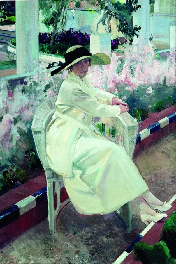 Clotilde nel giardino - Museo Sorolla, Madrid